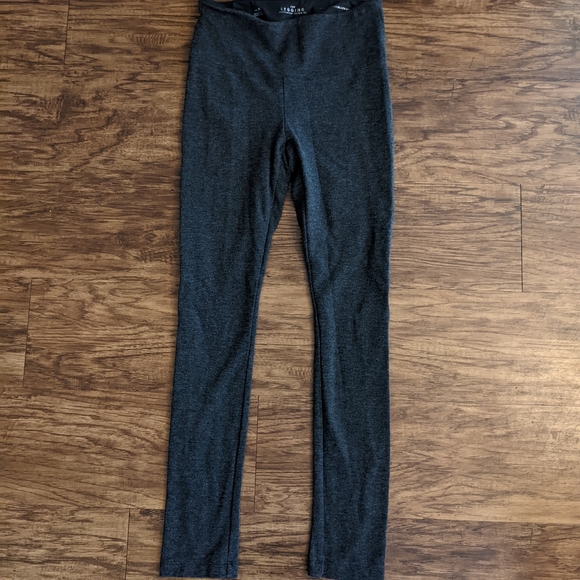 White House Black Market Charcoal Gray leggings - Picture 7 of 9
